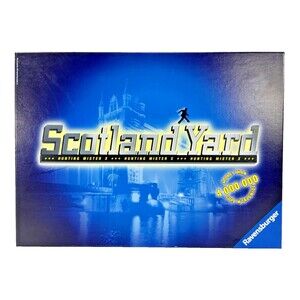 Scotland Yard Ravensburger Vintage 2004 Detective Hunting Mister X Complete